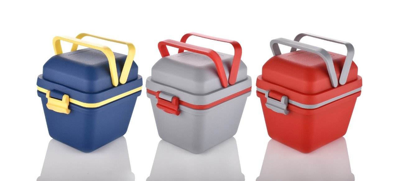 Airtight Lunch Box With Handle Push Lock - 9XShoppy