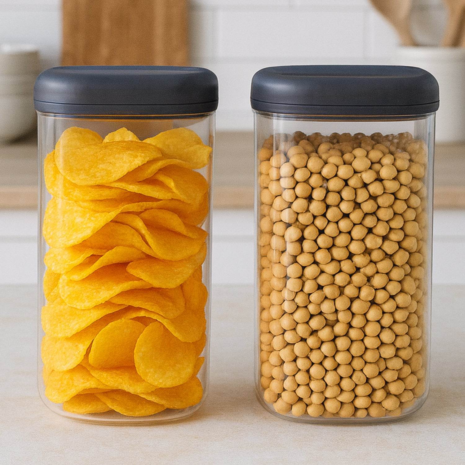 Supermom Airtight Kitchen Storage Containers (2 Pc Set 1500 Ml) - 9XShoppy