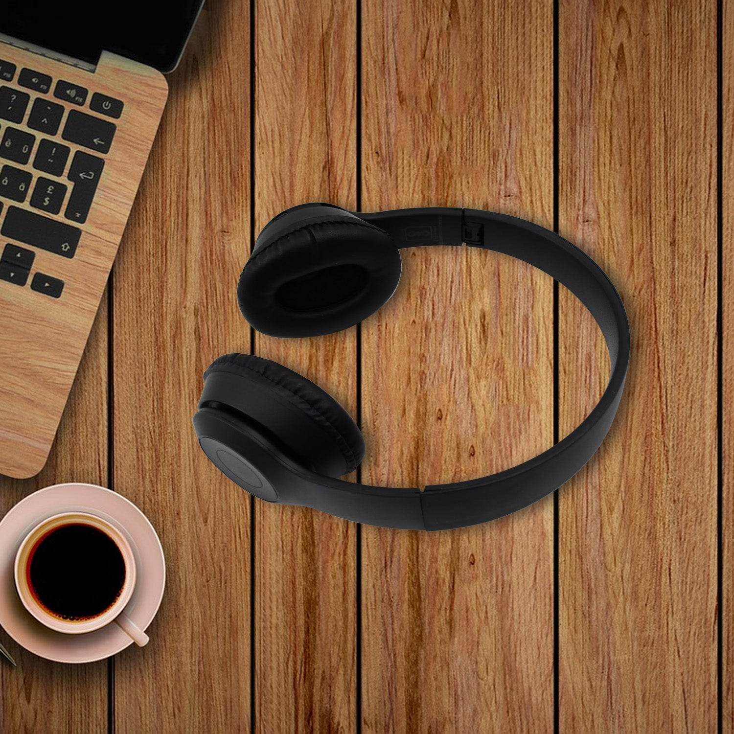 Foldable Wireless Headphone With Calling Function (1 Pc) - 9XShoppy