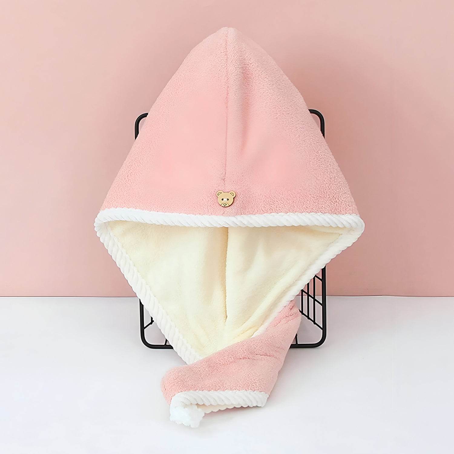 Hair Drying Magic Hair Cap Towel Wrap For Women Bath Towels (1 Pc) - 9XShoppy