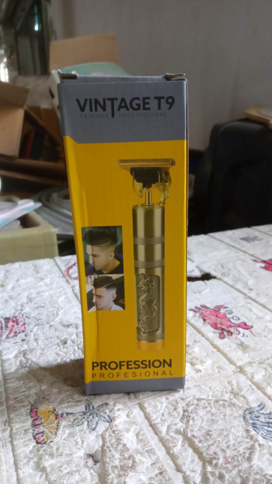12702 Hair Trimmer For Men Hair Style Trimmer Professional Hair Clipper Electric Shaving Machine Dry Shaving For Men - Hair Shaving And Trimming Beard With 4 Adjustable Blade Clipper Oil Cleaning Brush - 9XShoppy