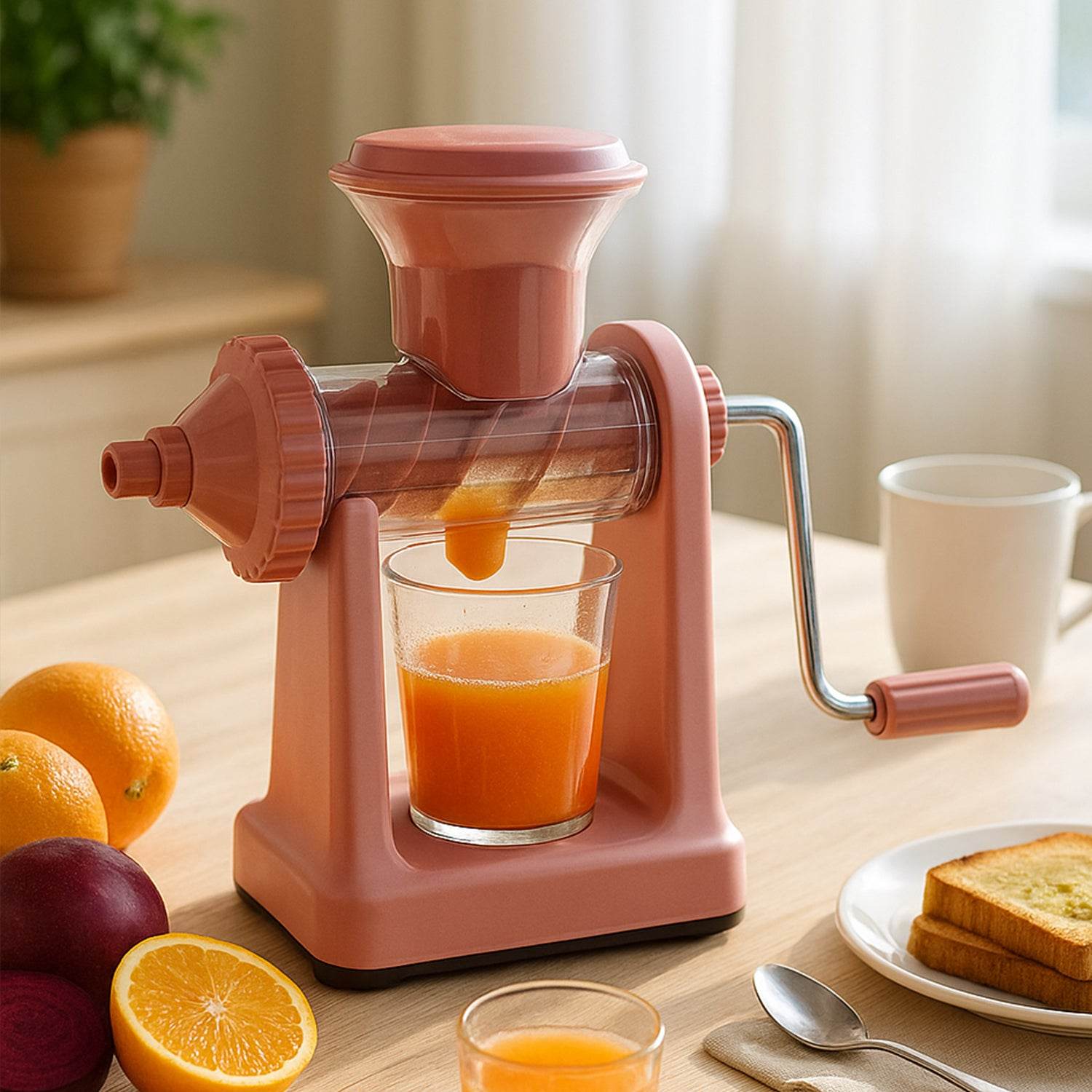 Apex Heavy-duty Manual Hand Juicer Machine Set - 9XShoppy