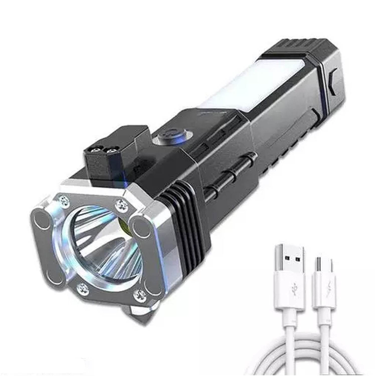 Portable 3w Rechargeable Torch Led Flashlight - 9XShoppy