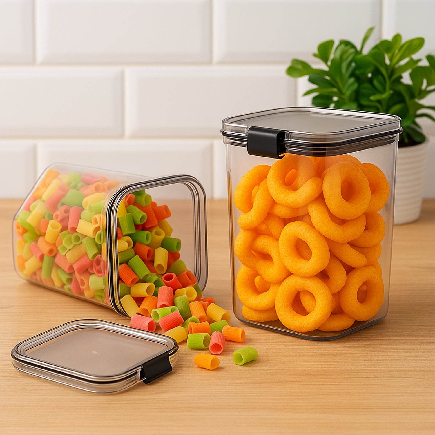 Airtight Lock Lock Food Storage Container Set 2 Pc - 9XShoppy