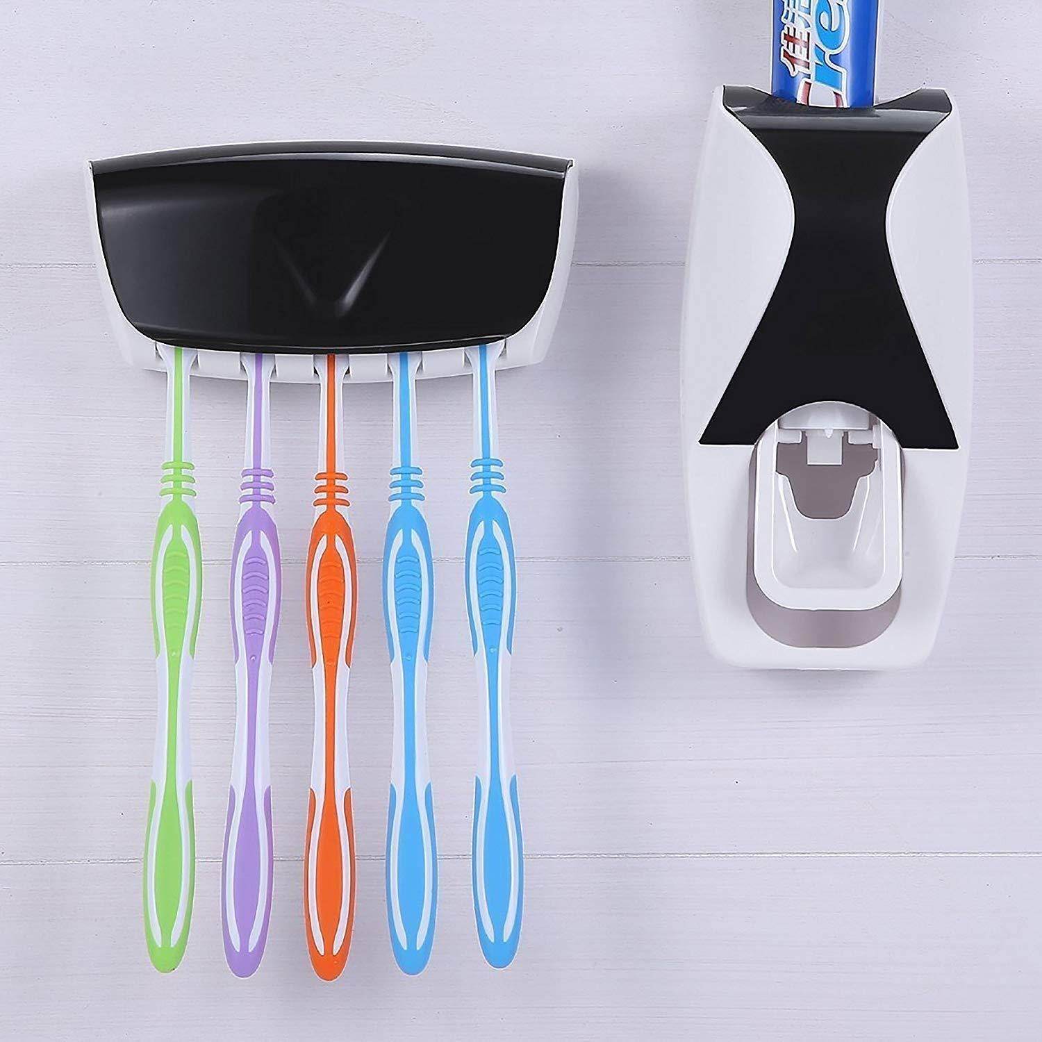 Toothpaste Dispenser With Toothbrush - 9XShoppy