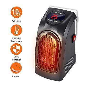 Electric Mini Handy Heater Plug-in Wall (400w) - 9XShoppy