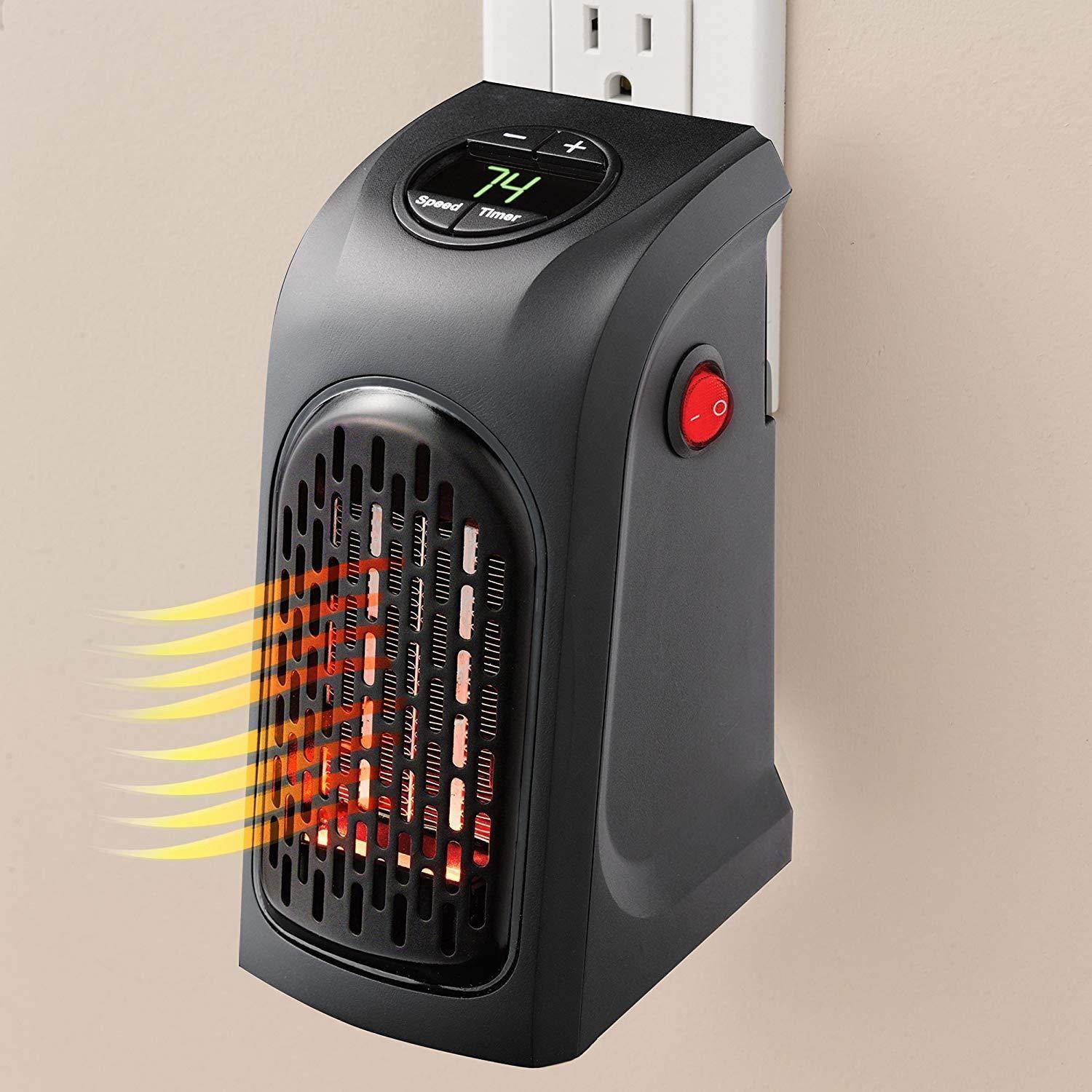Electric Mini Handy Heater Plug-in Wall (400w) - 9XShoppy