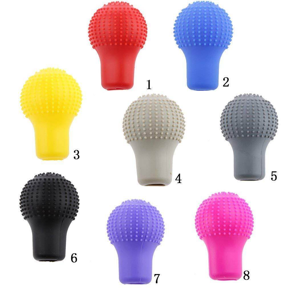 Anti-scratch Universal Fit Silicon Gear Shift Knob Protective Cover - 9XShoppy