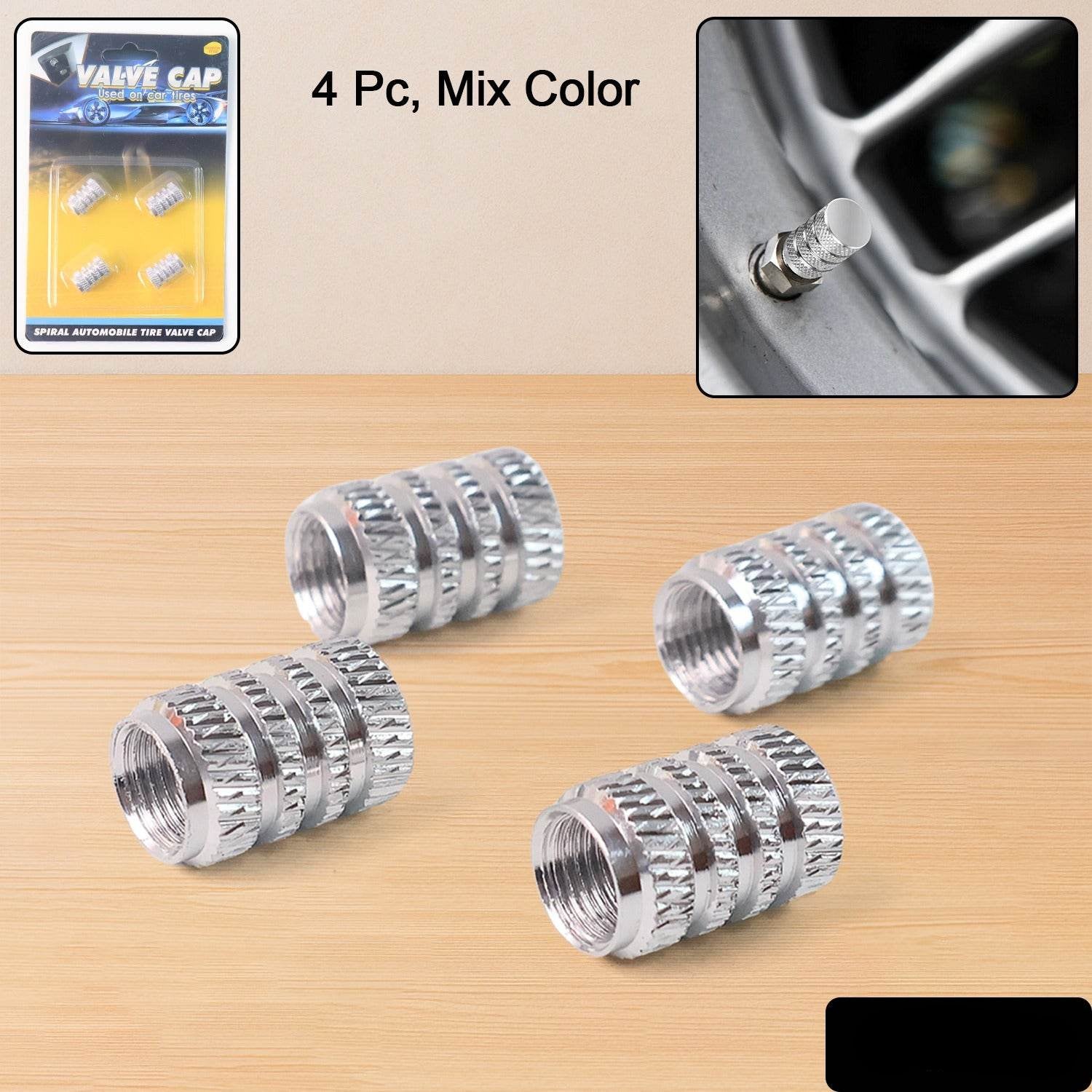 Tire Valve Stem Caps Fit For Genesis Cars. Air Valve Caps Suit For Most Car Truck Suv Wheel Accessories 4pcs Silver. - 9XShoppy
