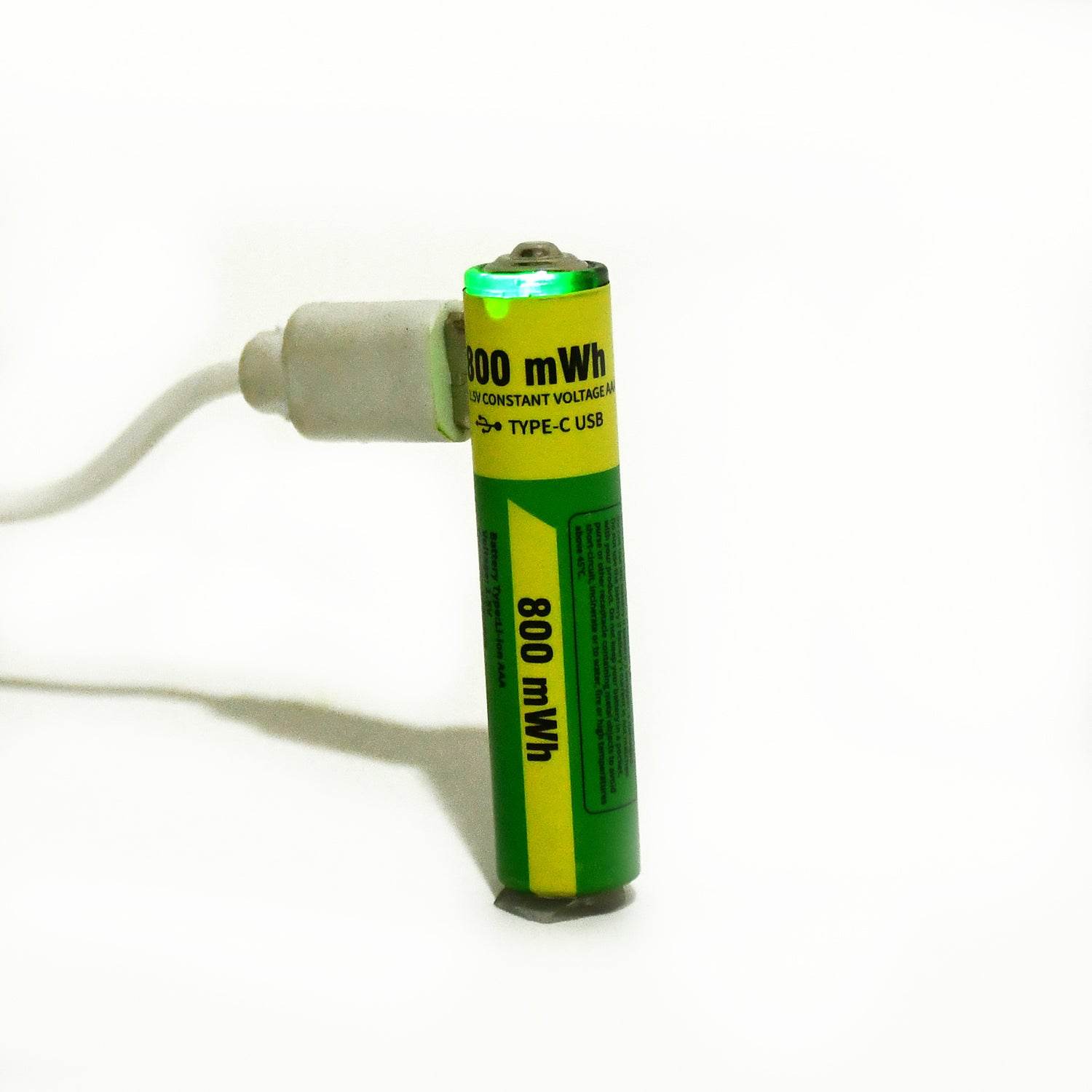 Aaa Rechargeable 800 Mwh Batteries With Recharging Cable (2 Pc Set) - 9XShoppy