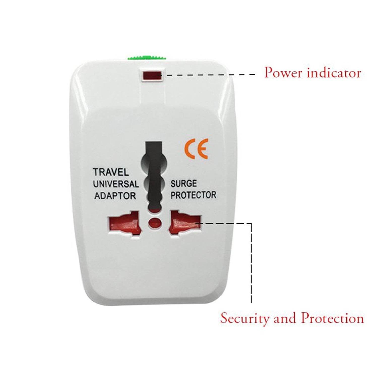 All-in-one Universal Worldwide Travelling Ac Adaptor - 9XShoppy