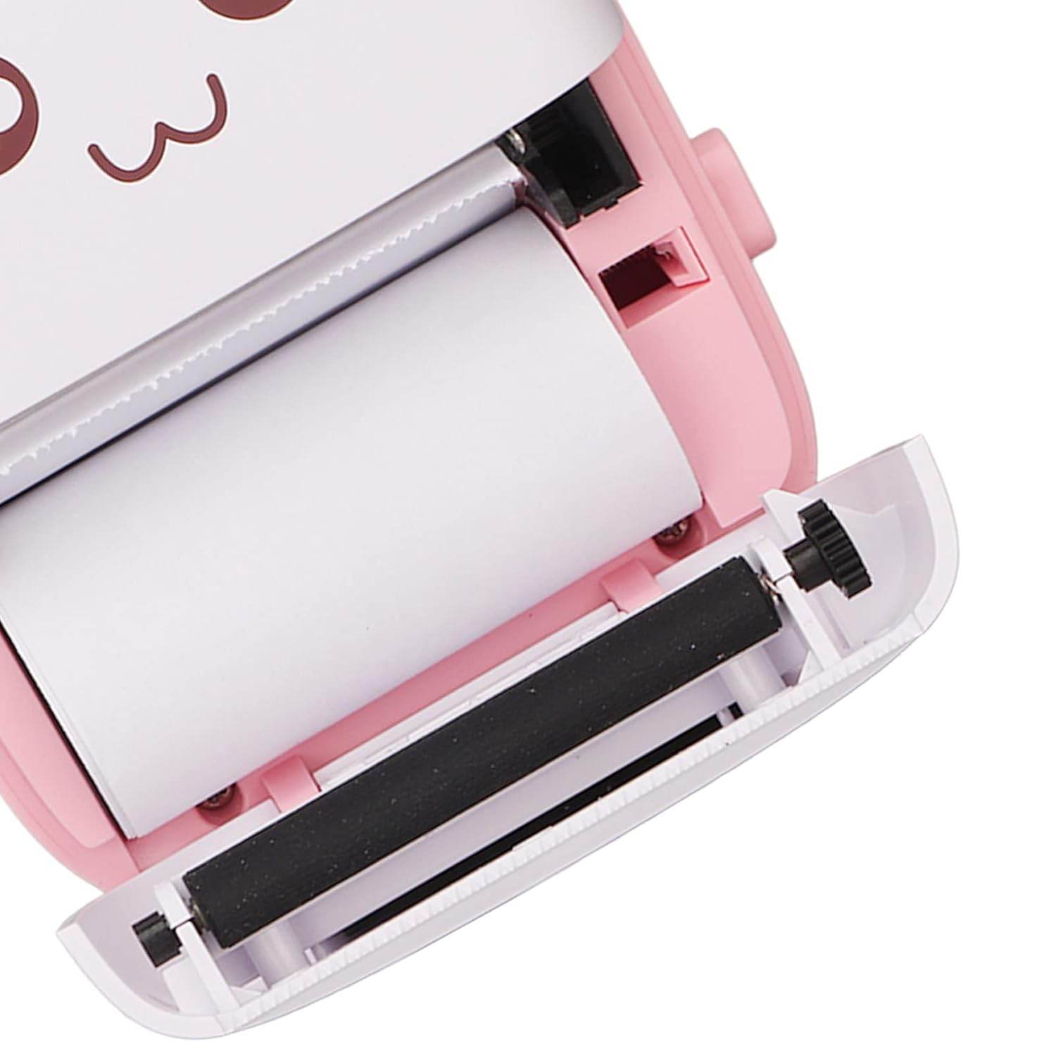 8838 Pocket Mini Printer Mobile Phone Bluetooth Connection Wireless Mini Thermal Printer With Android Or Ios App For Pictures Portable Smart Printercontains 1 Rolls Thermal Paper With Fast Paper Output For Photo Image - 9XShoppy