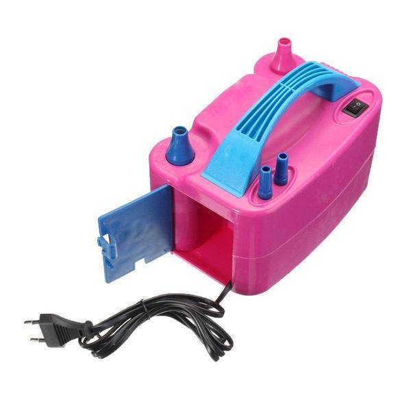 Portable Dual Nozzle Electric Balloon Blower Pump Inflator - 9XShoppy