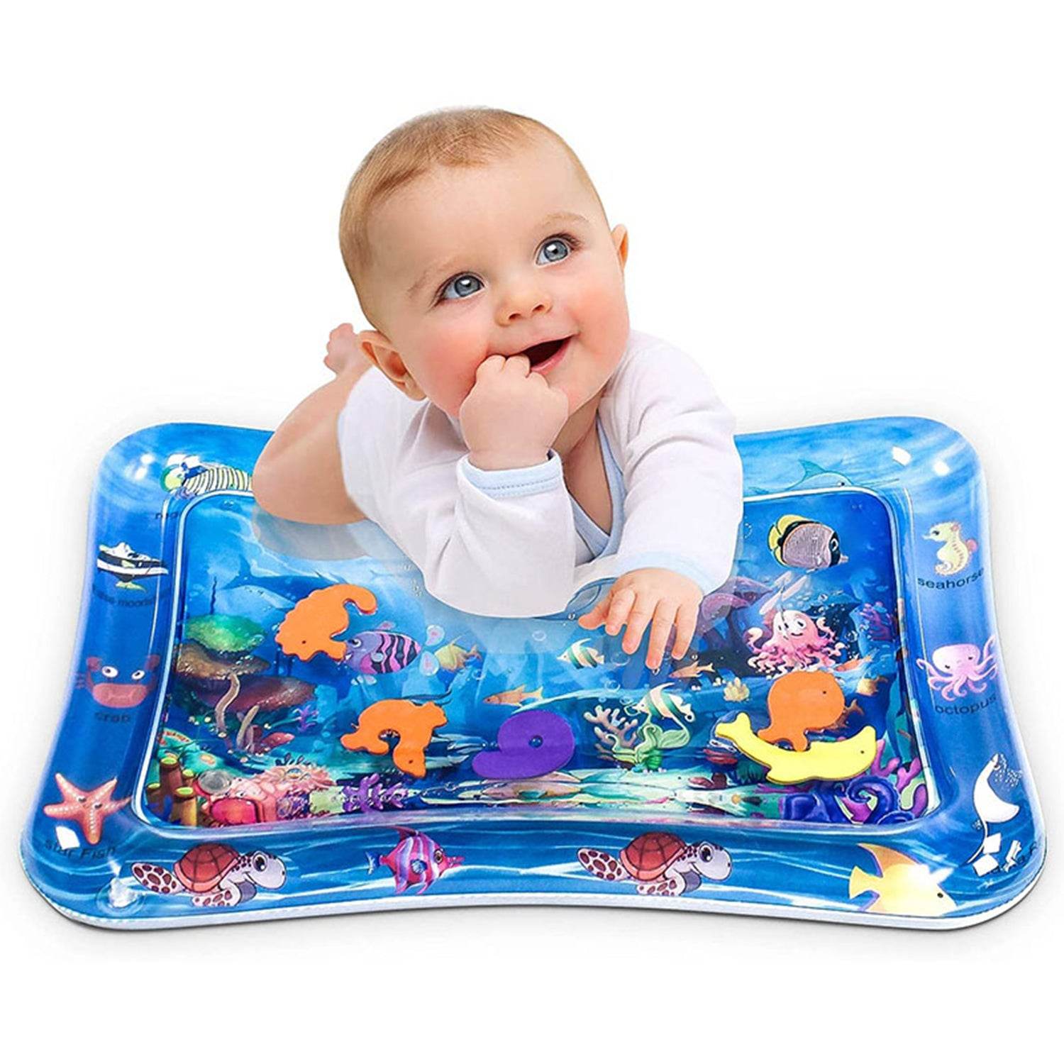 Baby Water Mat Inflatable Baby Play Mat Activity Center - 9XShoppy