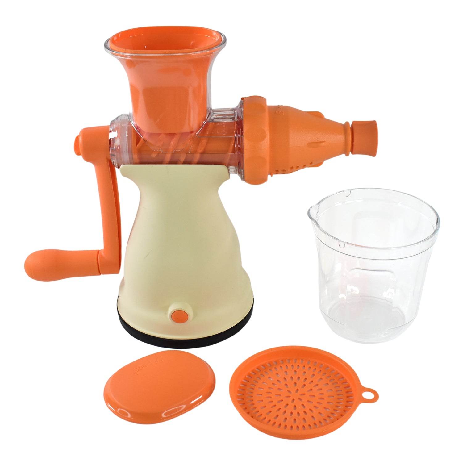 Apex Manual Carrot And Fruit Juicer Heavy-duty (1 Pc With Glass) - 9XShoppy