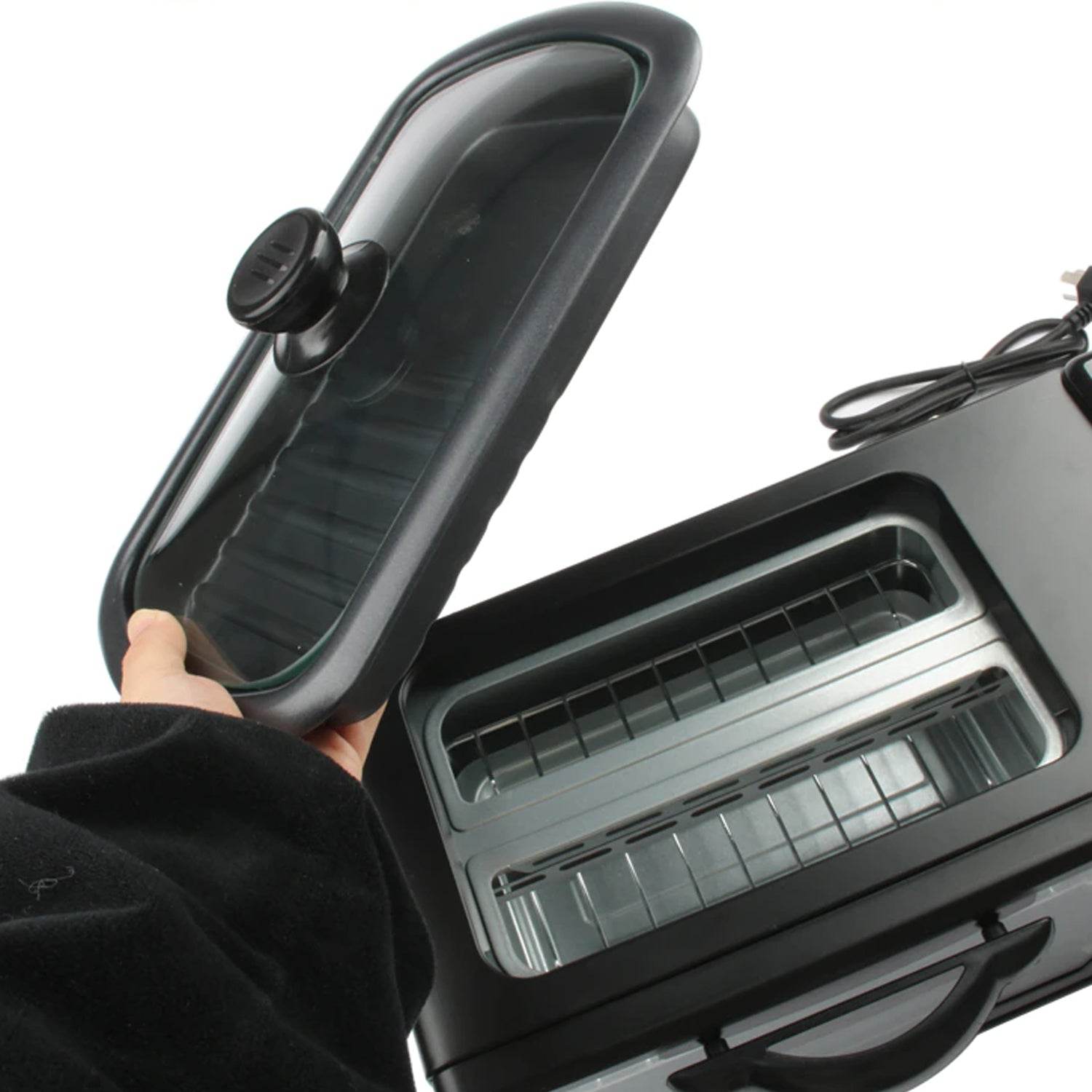 3 In 1 Breakfast Maker Portable Toaster Oven - 9XShoppy