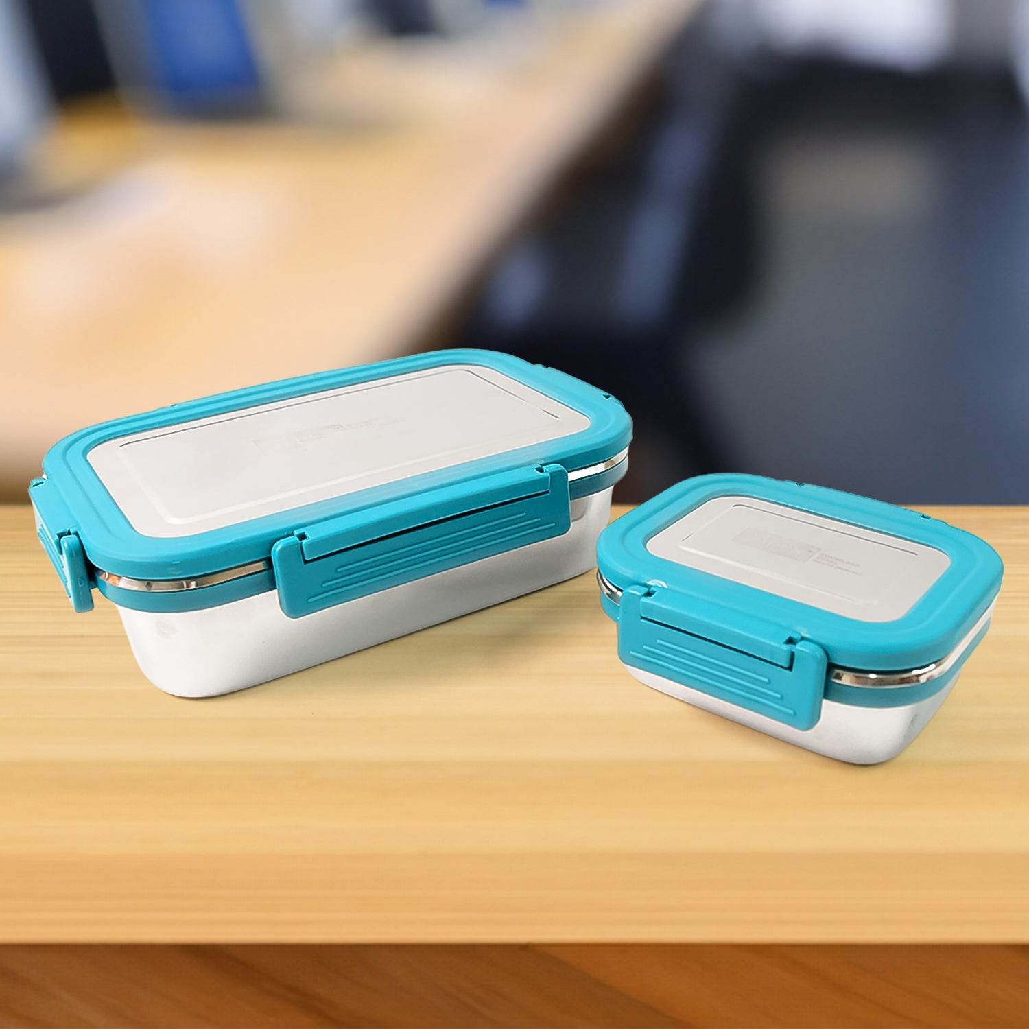 Apex Jerry Lunch Box Premium Stainless Steel Food Container (2 Pc 700+200 Ml Approx) - 9XShoppy