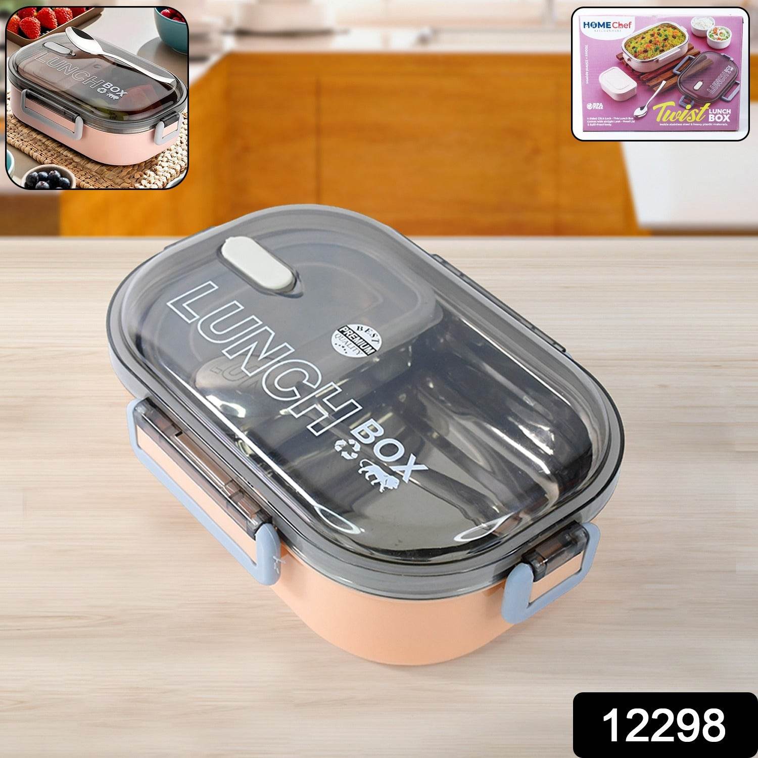 Home Chef Premium Leak-proof Lunch Box - 9XShoppy