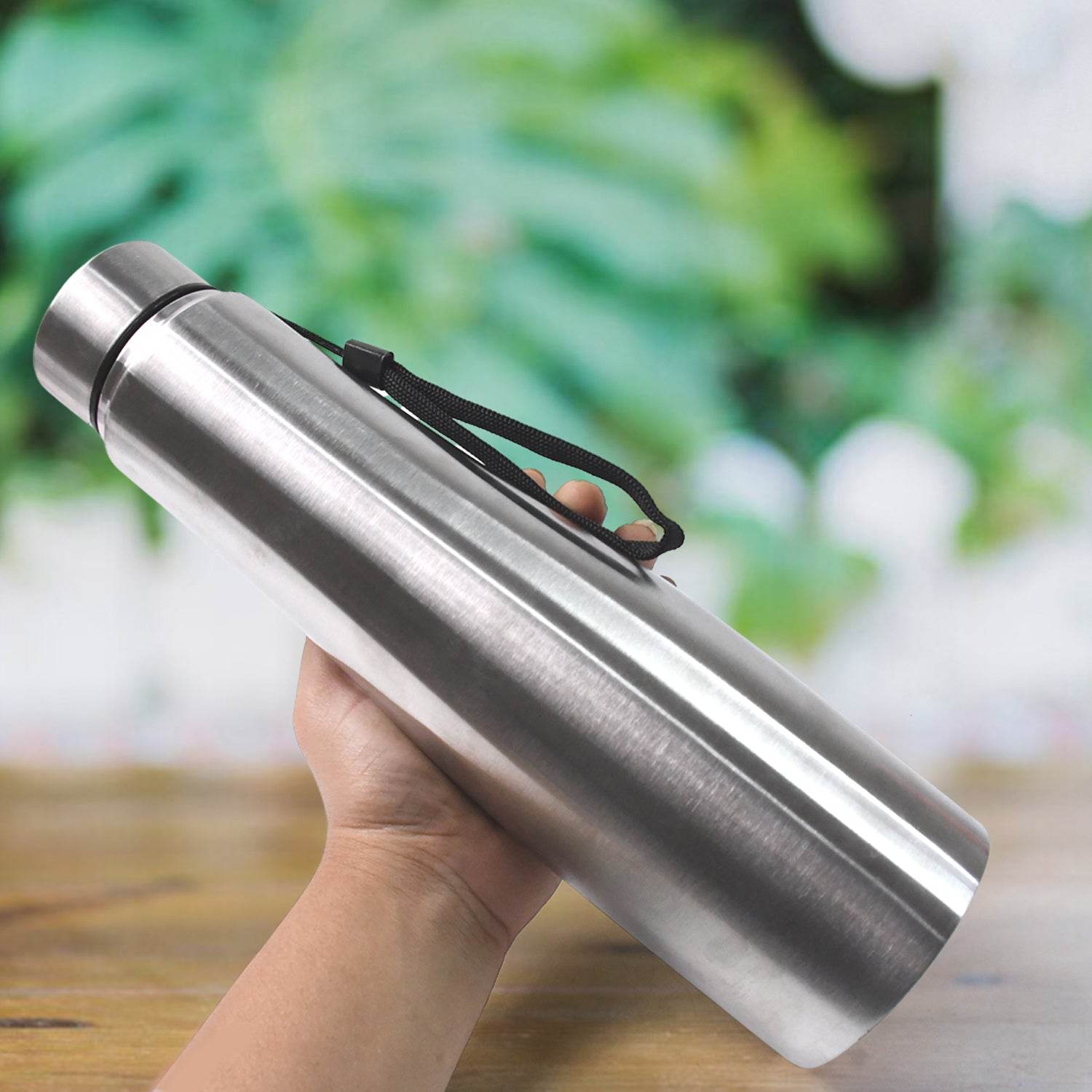 Stainless Steel Double Wall Vacuum-insulated Drink Water Bottle (1000 Ml) - 9XShoppy