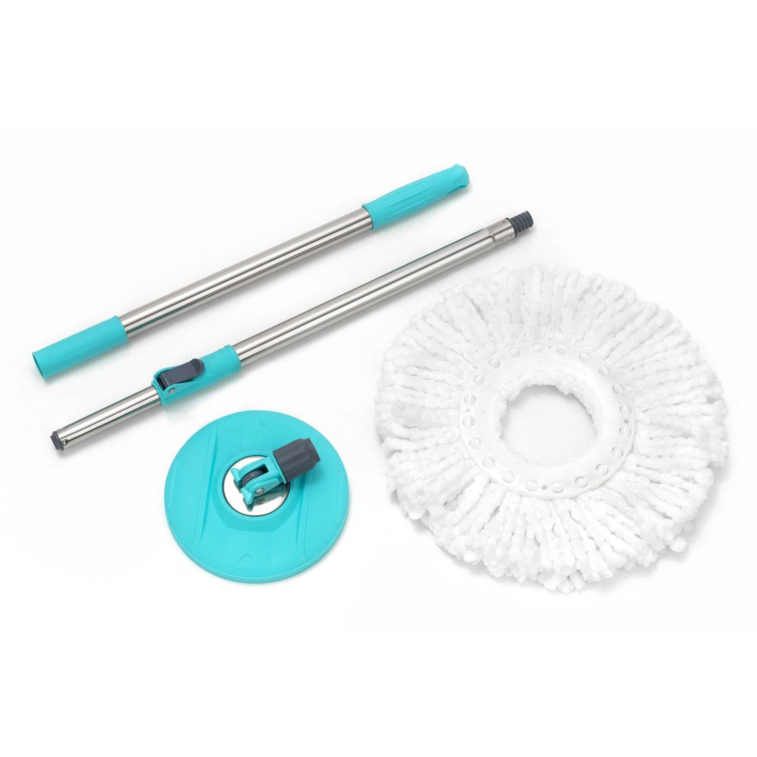 4941 Quick Spin Mop Plastic Spin Bucket Floor Cleaning Easy Wheels Big Bucket Floor Cleaning Mop With Bucket - 9XShoppy