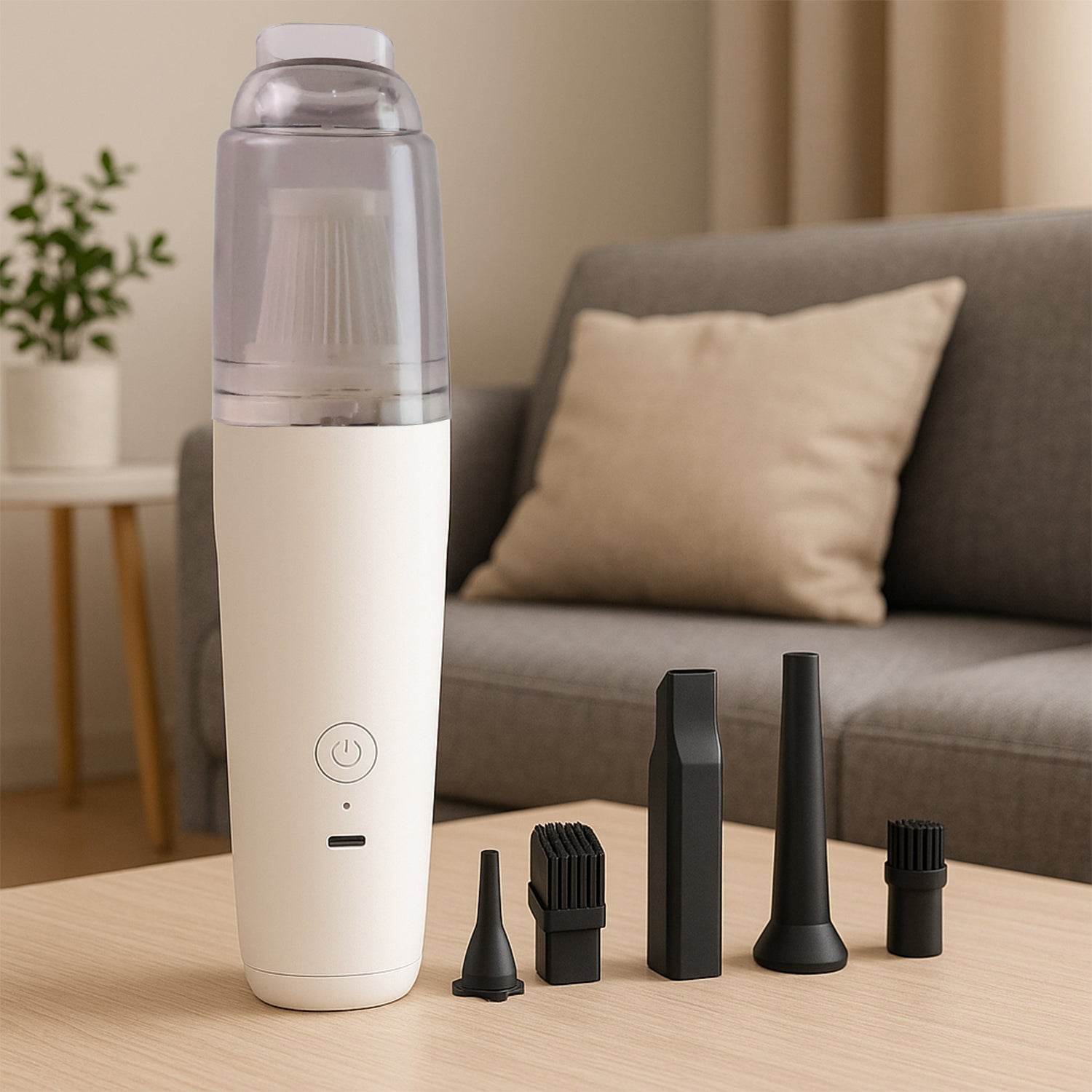 Multipurpose Cordless Rechargeable Mini Handheld Vacuum Cleaner Set - 9XShoppy