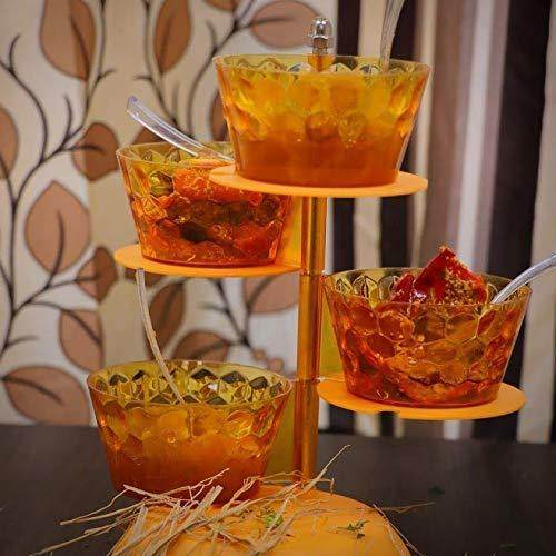4 In 1 Multipurpose 360 Degree Rotating Pickle Rack Container For Kitchen - 9XShoppy