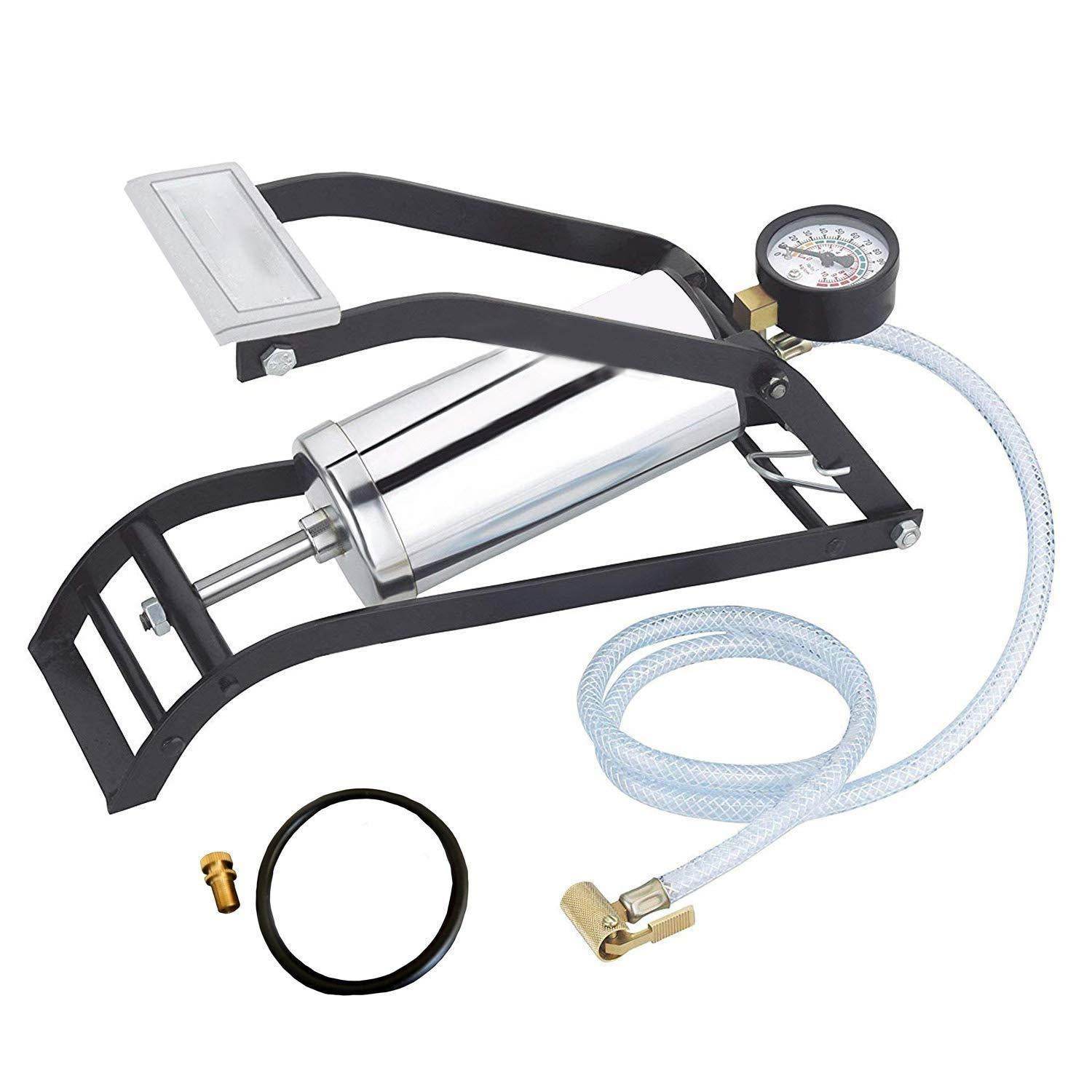 522 Heavy Steel Body Foot Pump - 9XShoppy