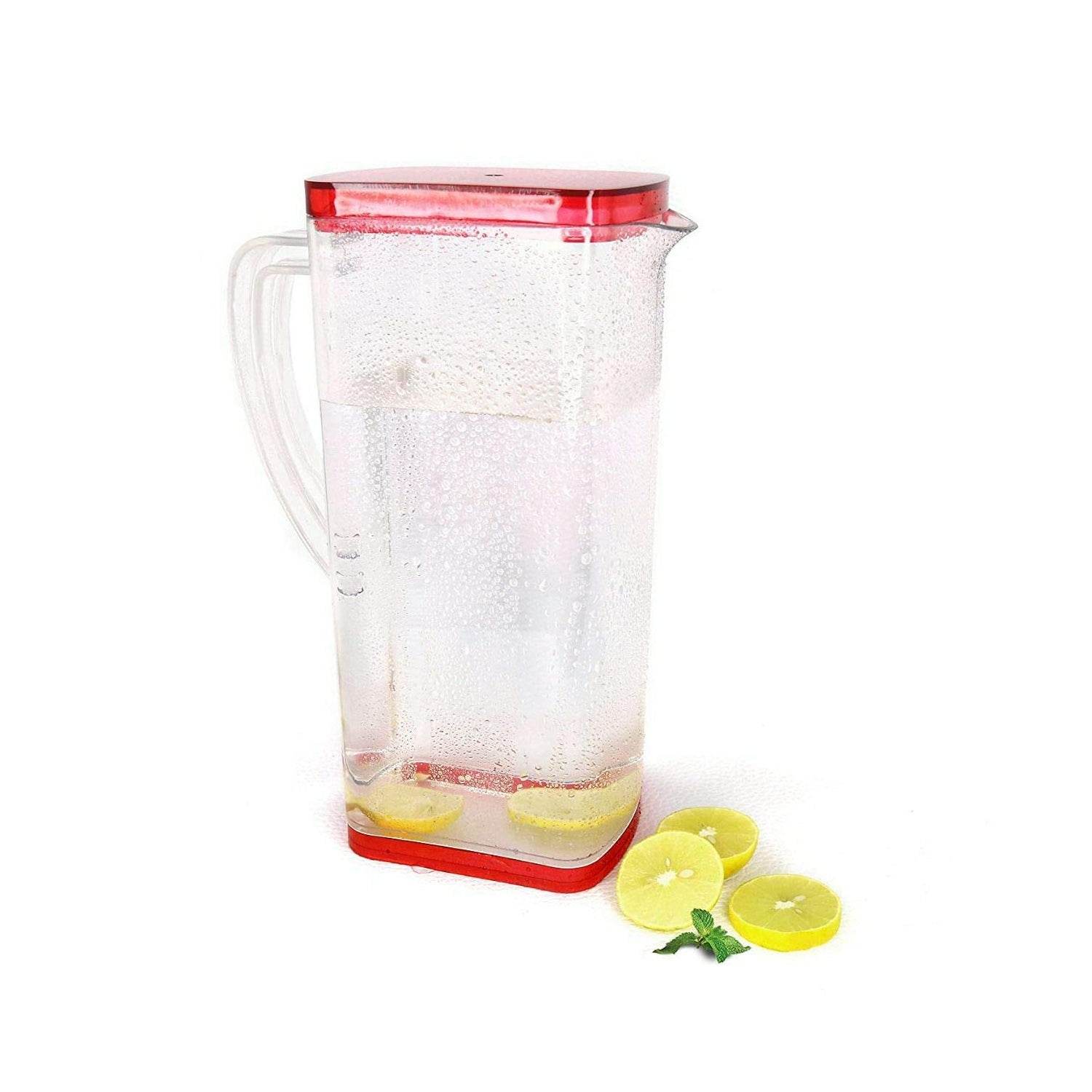 Square Jug For Carrying Water And Types Of Juices And Beverages - 9XShoppy