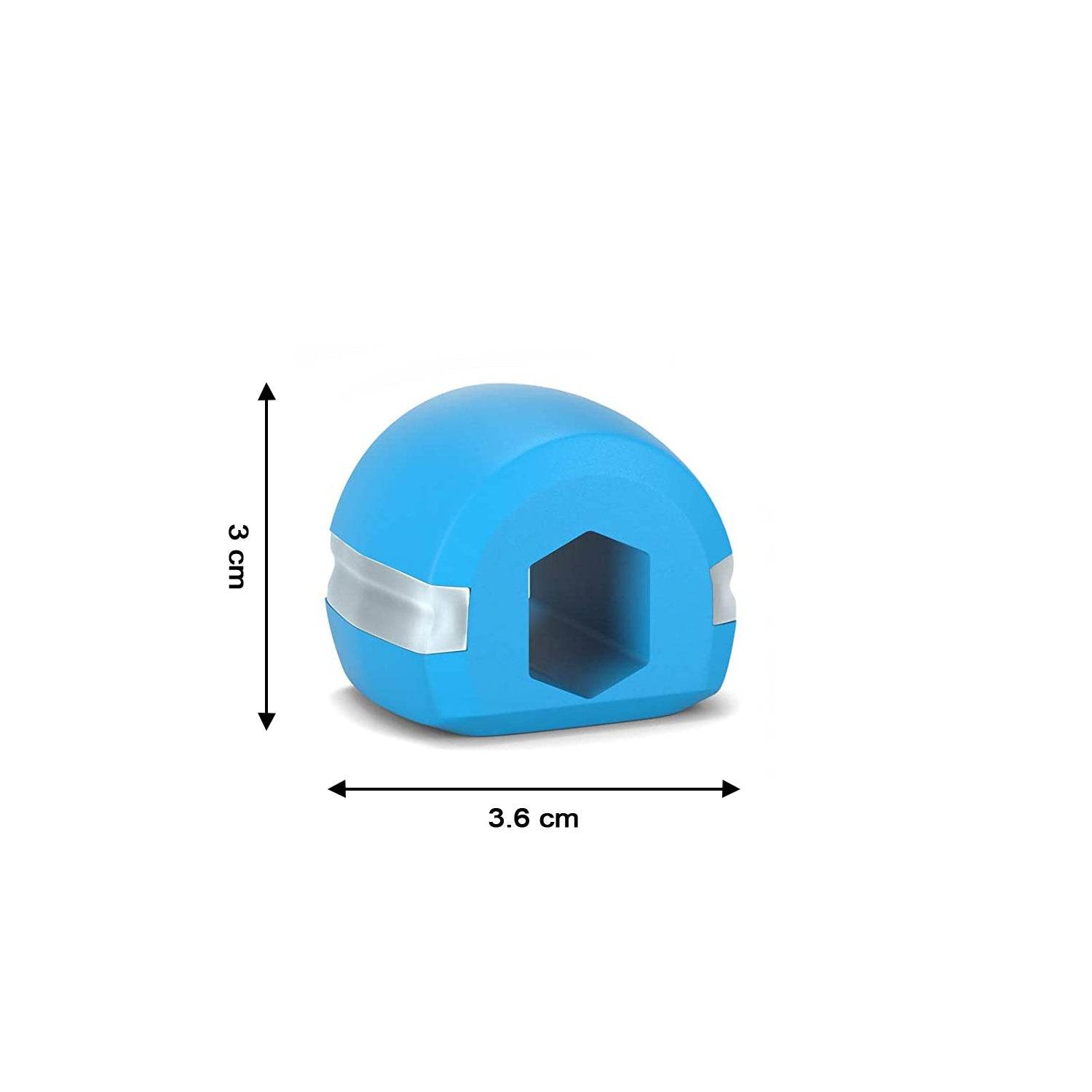 6101 V Cn Blue Jaw Exerciser Used To Gain Sharp And Chiselled Jawline Easily And Fast. - 9XShoppy