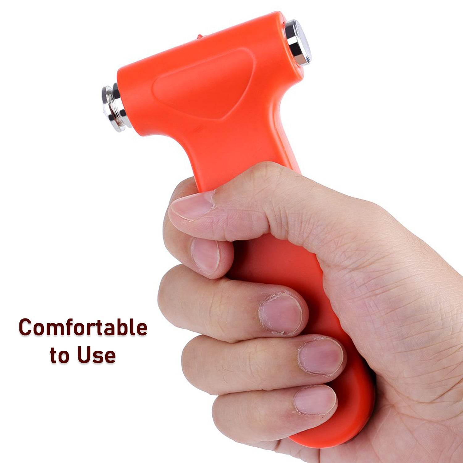 9393 Car Safety Hammeremergency And Rescue Toolcar Window Breaker And Seatbelt Cuttersafety Hammer Emergency Rescue Toolcar Window Breaking Seat Belt Cutter (1 Pc) - 9XShoppy