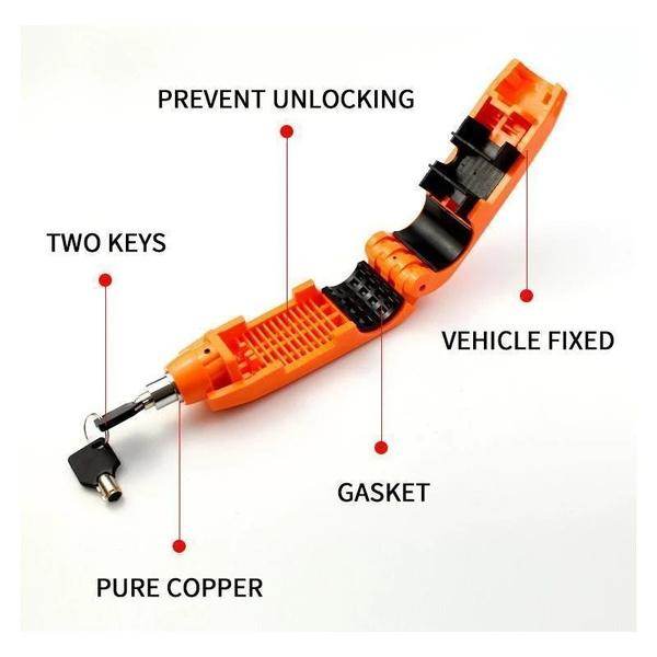 Heavy Duty Bike Brake Lock - 9XShoppy