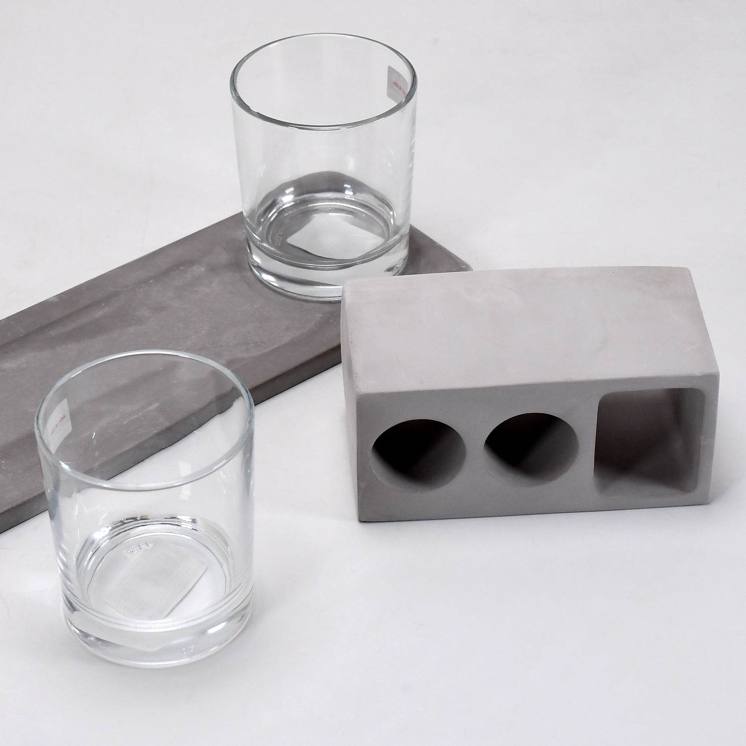 5223 2wine Glass Marbal Holder New Attractive Design For Hotel Cafes Use - 9XShoppy