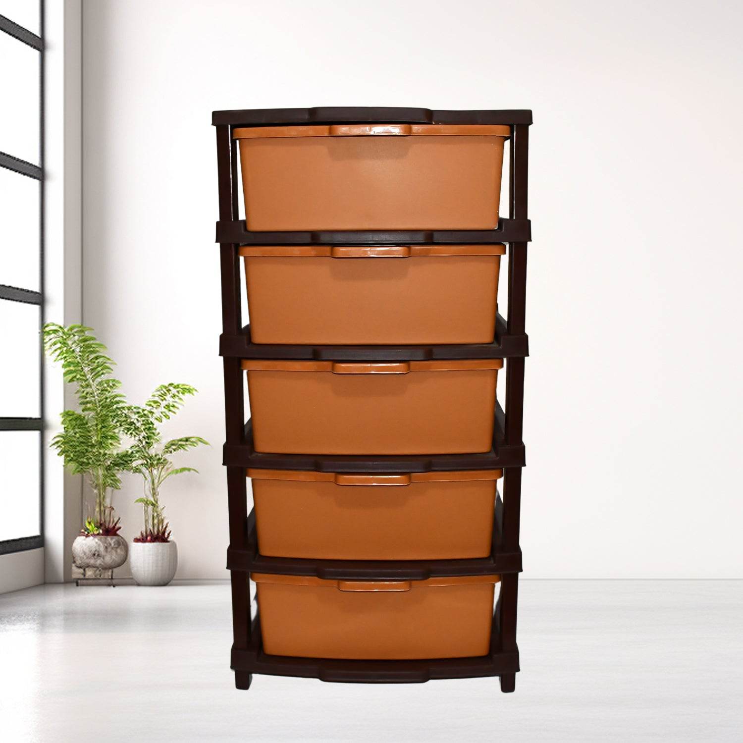 Plastic Premium Home Storage Organization (5 Layer 1 Pc) - 9XShoppy