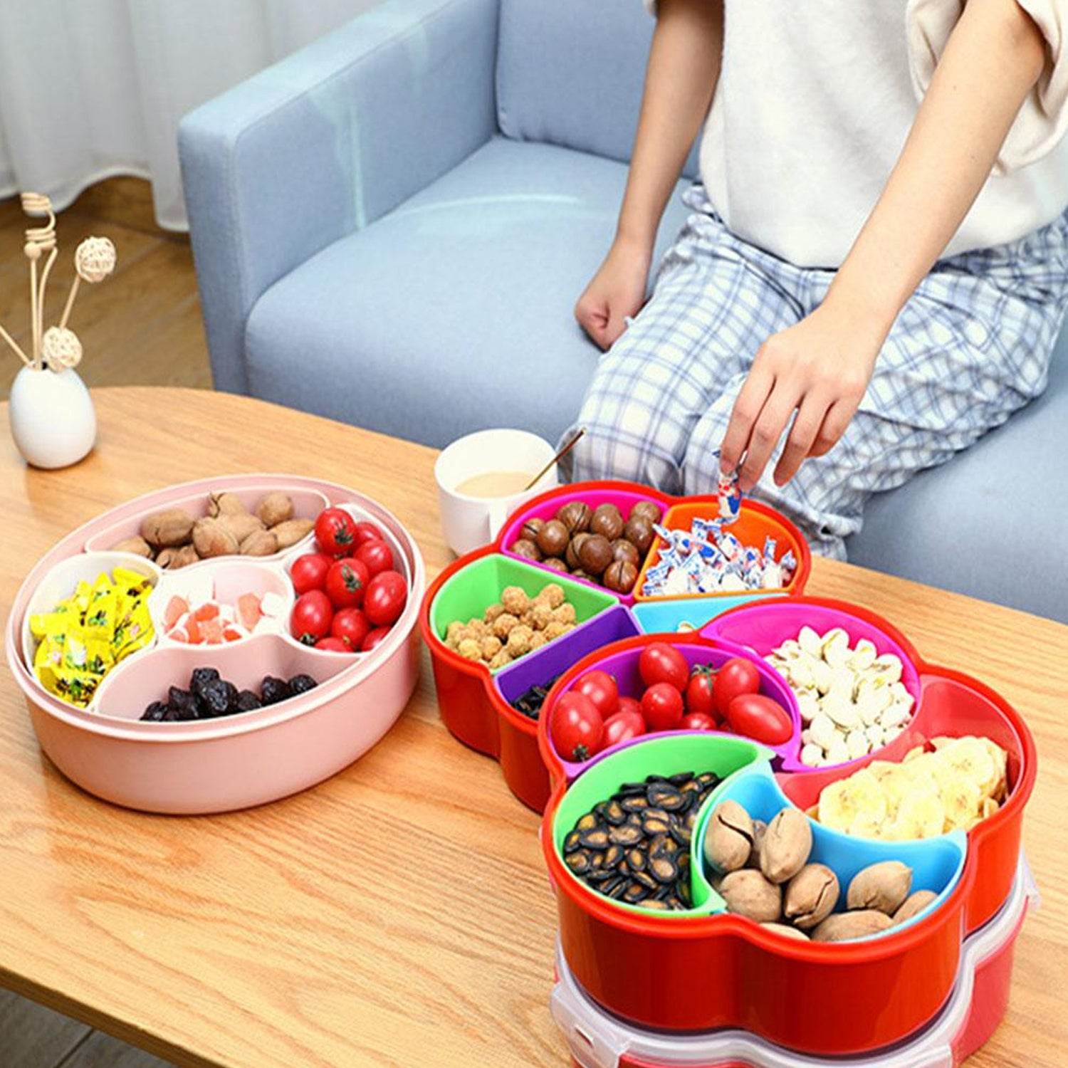 Party Food Storage Snack Nuts Box - 9XShoppy