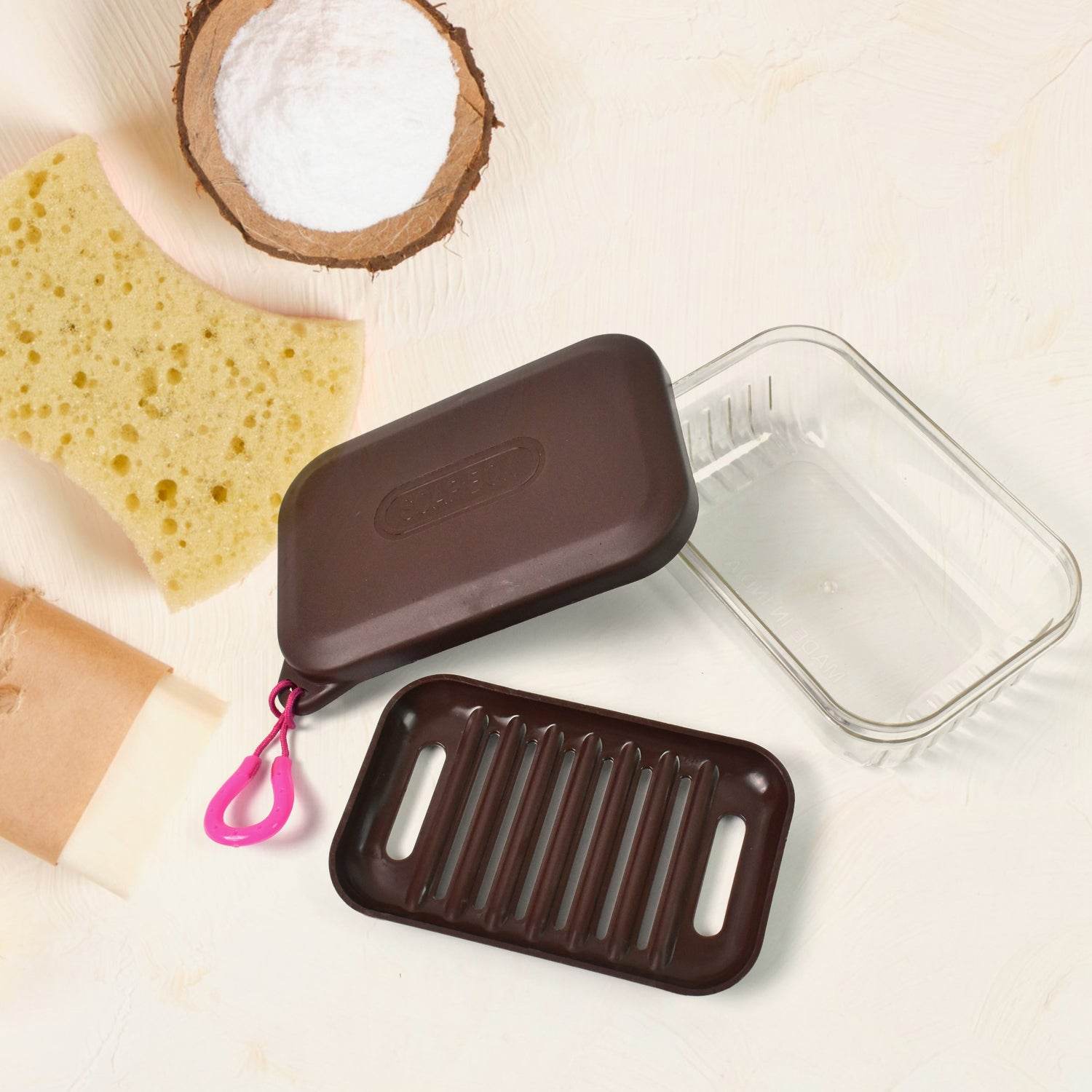 Bathroom Travel Plastic Soap Box With Lid (1 Pc) - 9XShoppy