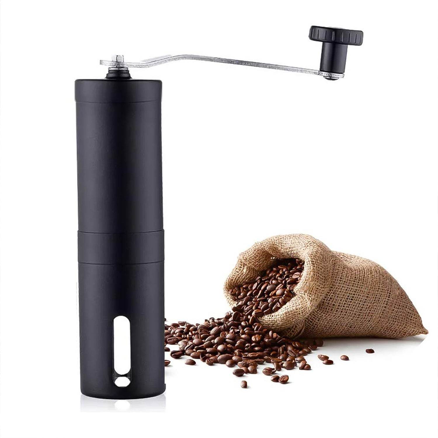 Portable Stainless Steel Manual Coffee Grinder (1 Pc) - 9XShoppy