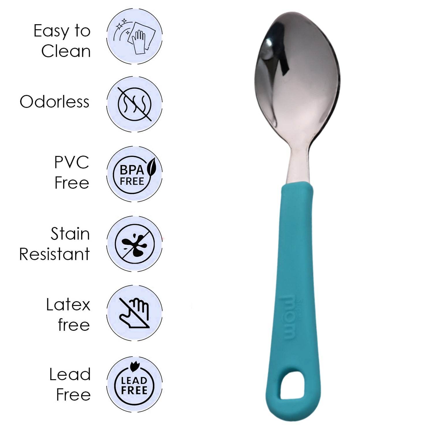Supermom Stainless Steel Tea Spoon (6 Pc Set) - 9XShoppy