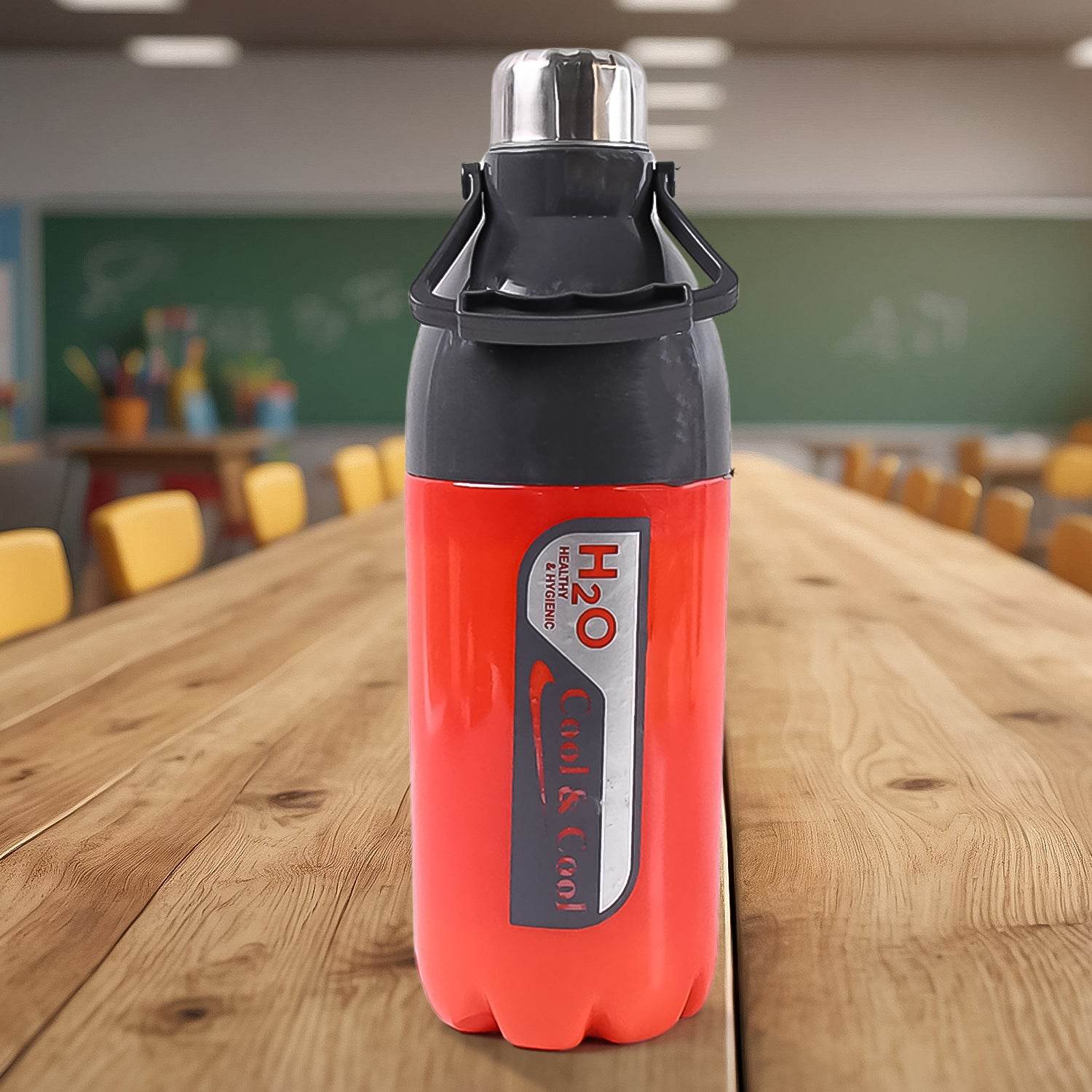 Plastic Sports Bottle Insulated Leakproof Bpa-free (1400ml Mix Colour) - 9XShoppy
