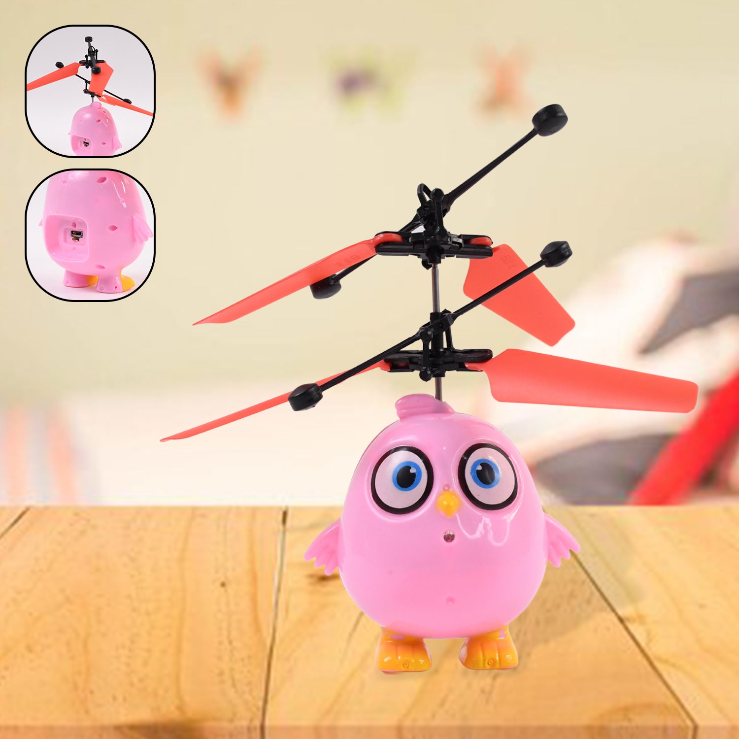 Flying Bird RC Toy With Led