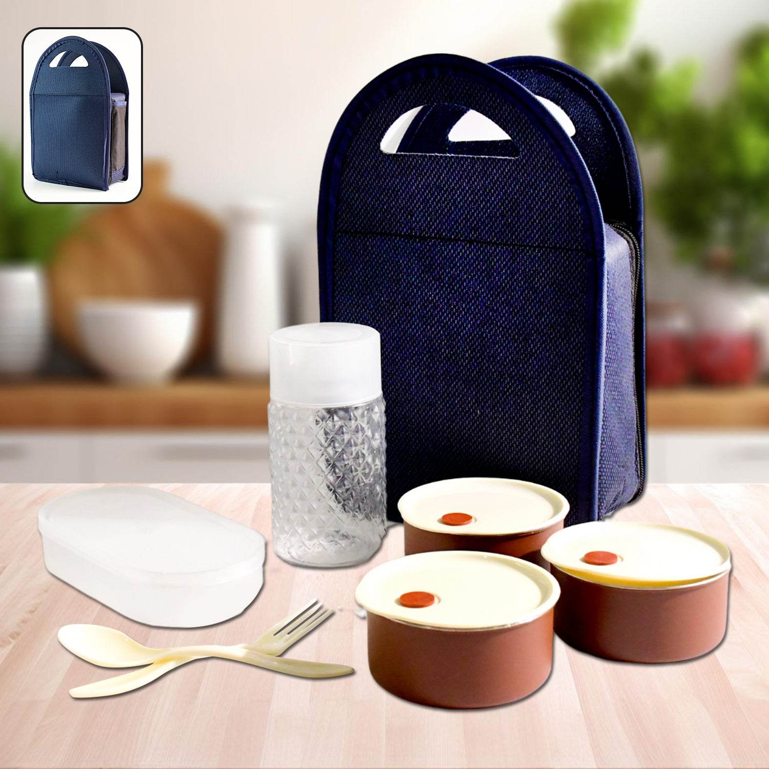 Steel Lunch Box Set - 9XShoppy
