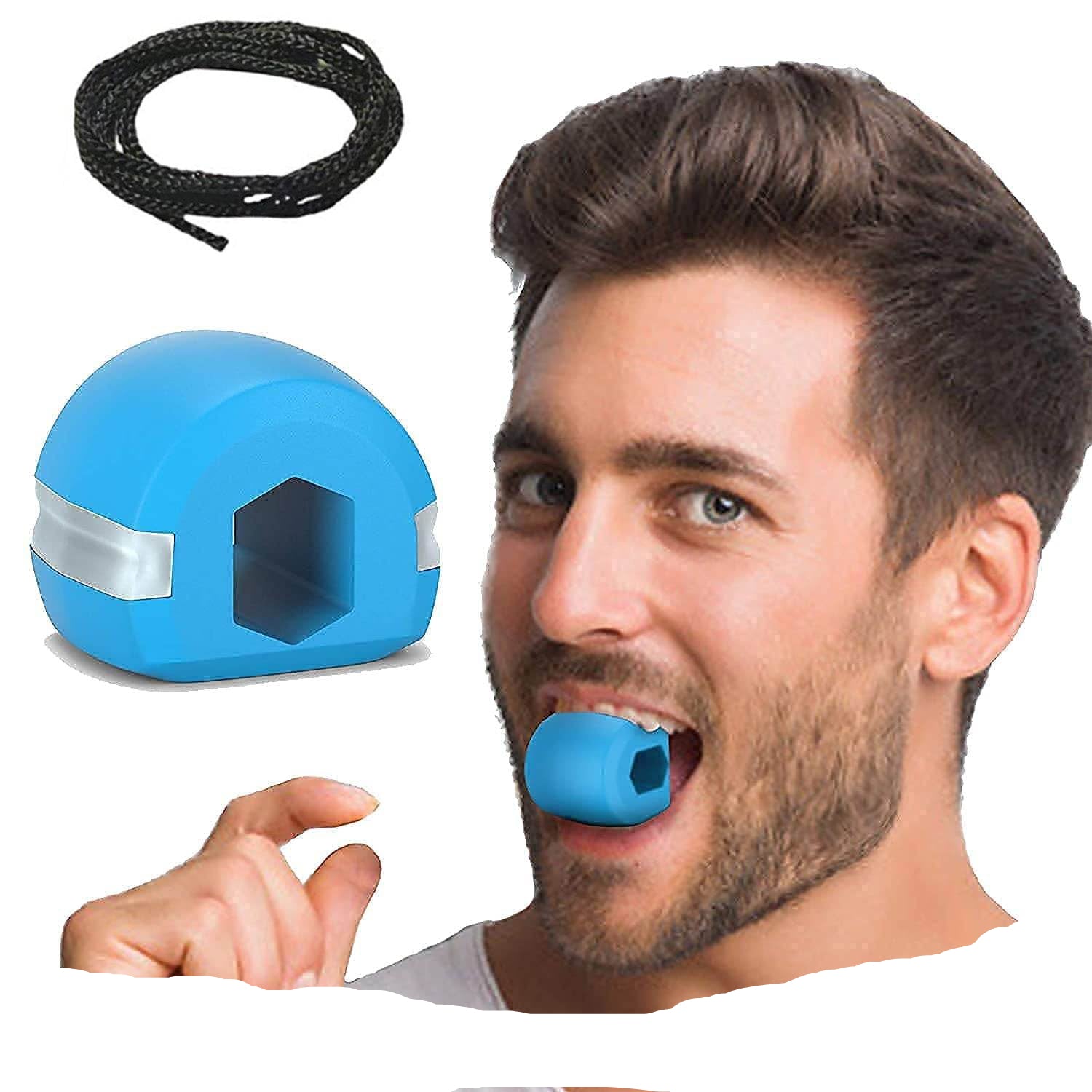 6101c Cn Mix Jaw Exerciser Used To Gain Sharp And Chiselled Jawline Easily And Fast. - 9XShoppy
