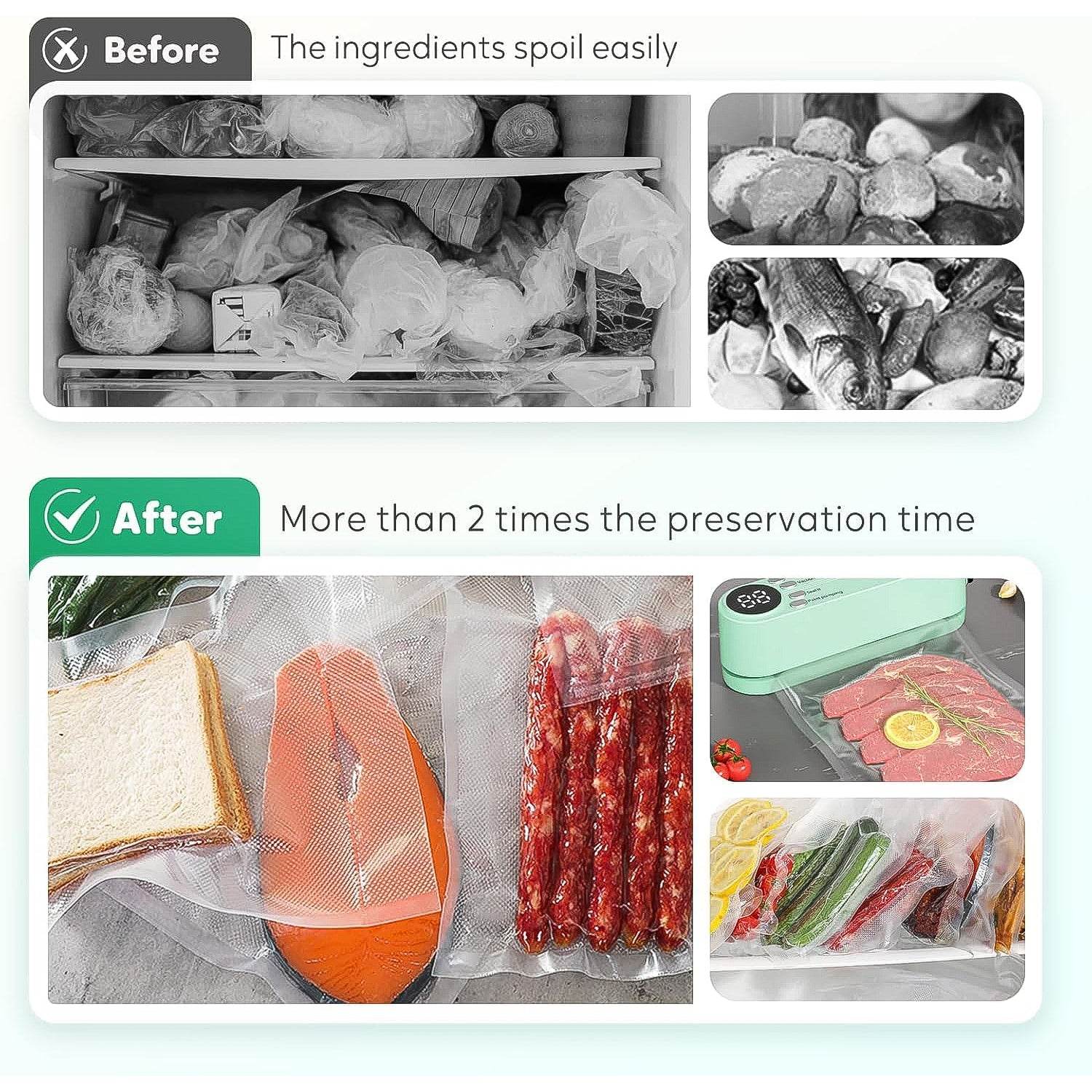 Rechargeable Electric Vacuum Sealer Machine - 9XShoppy