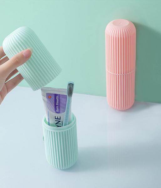 Multipurpose Capsule Bottle Shape Portable Storage Organizer - 9XShoppy
