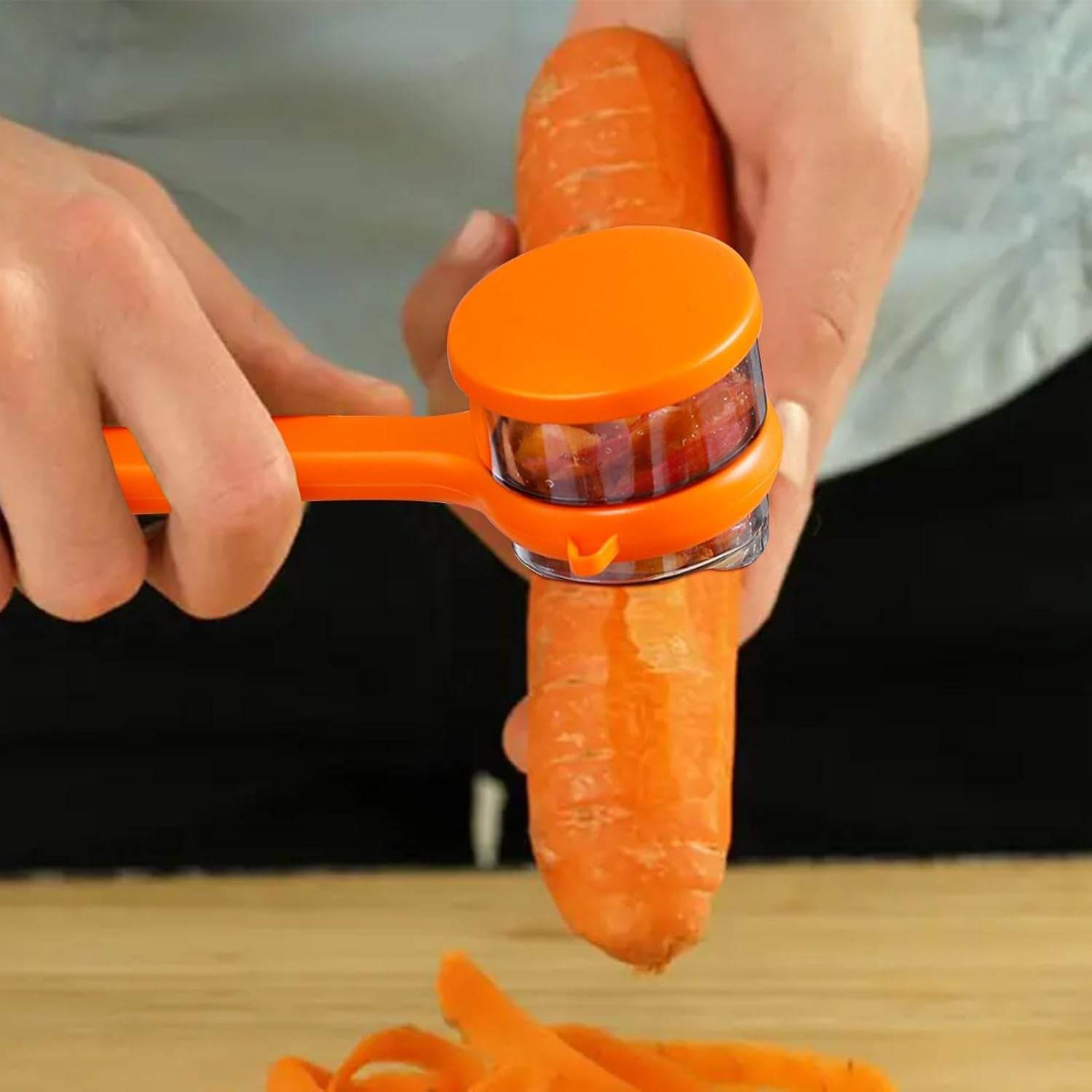 Stainless Steel Peeler With Container (1 Pc) - 9XShoppy
