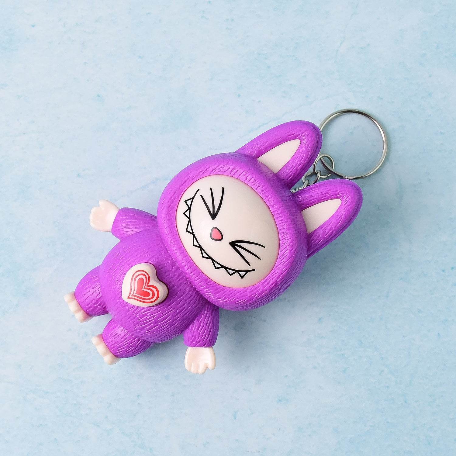 Cartoon Character Face Changing Toy With Key Holder Keychain (1 Pc) - 9XShoppy