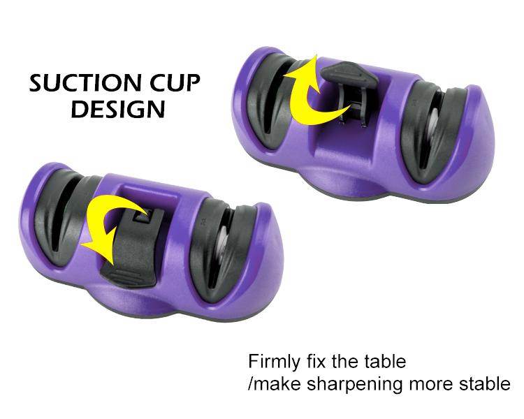 Manual Knife Sharpener 2 Stage Sharpening Tool - 9XShoppy