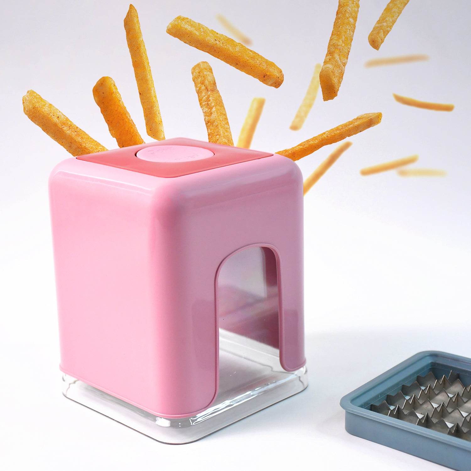 Apex Heavy Duty Potato Chipser Vegetable Chopper With Dual Blade Set - 9XShoppy