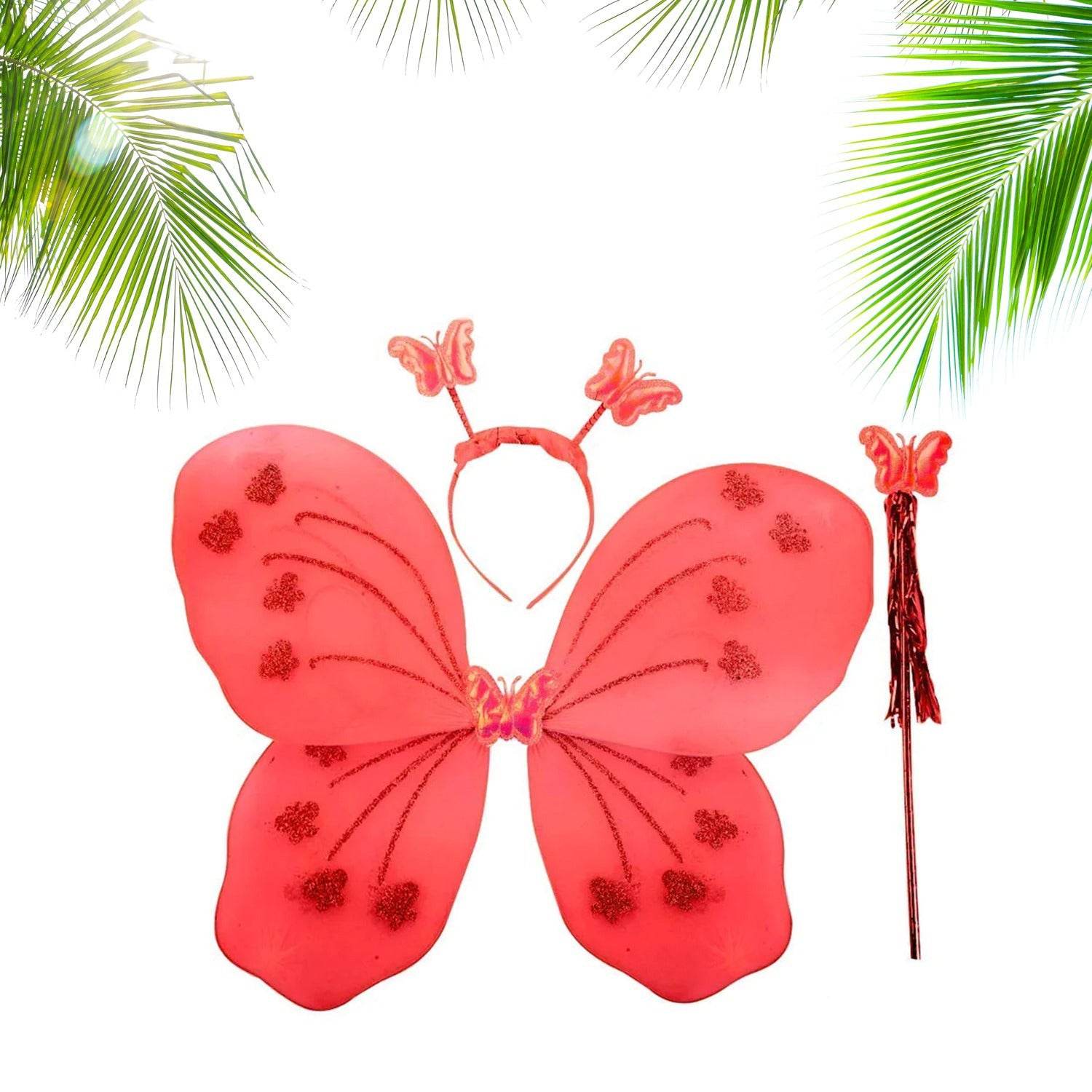 Baby Girls Fairy Nylon Butterfly Wings Costume - 9XShoppy