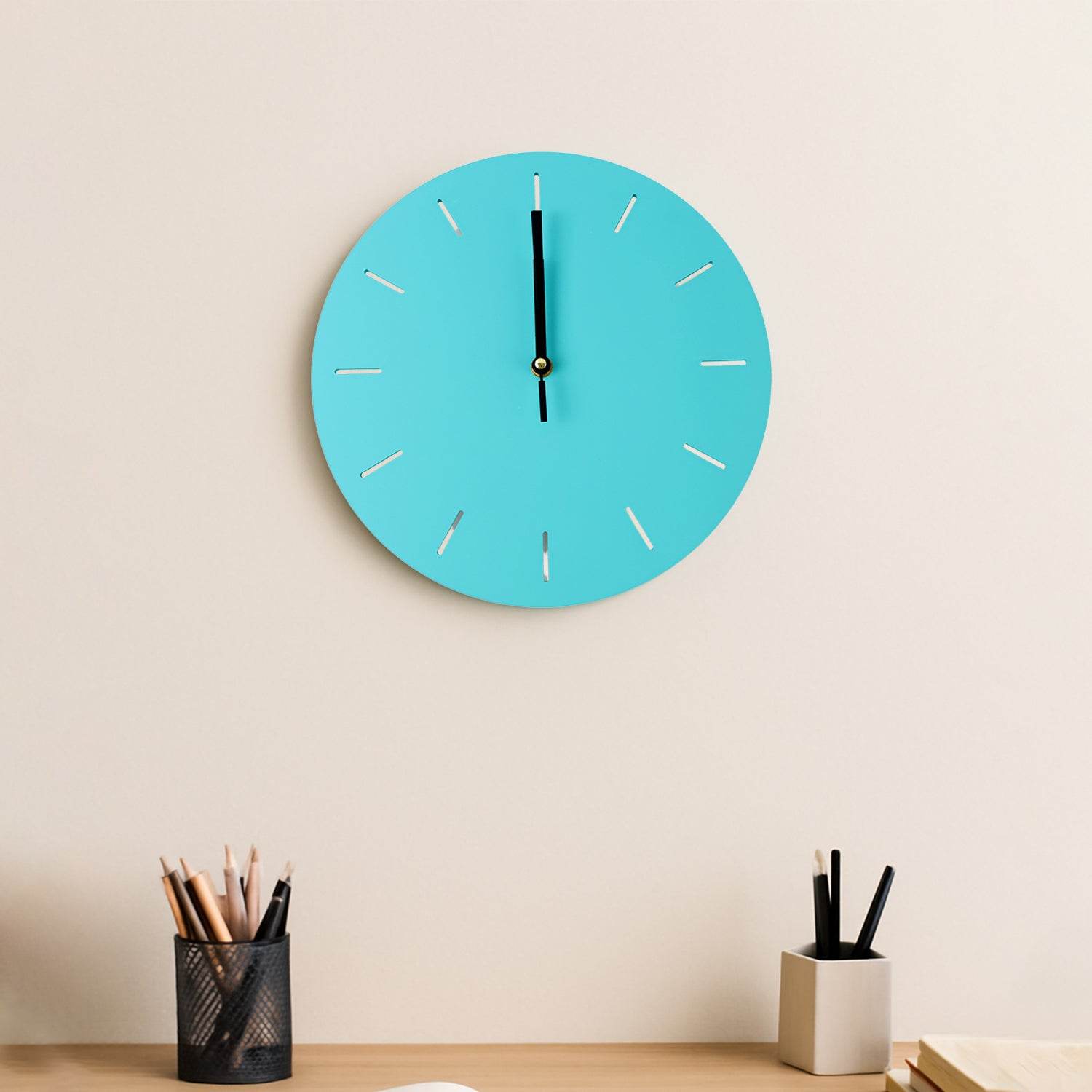 Contemporary Minimal Wall Clock (1 Pc) - 9XShoppy