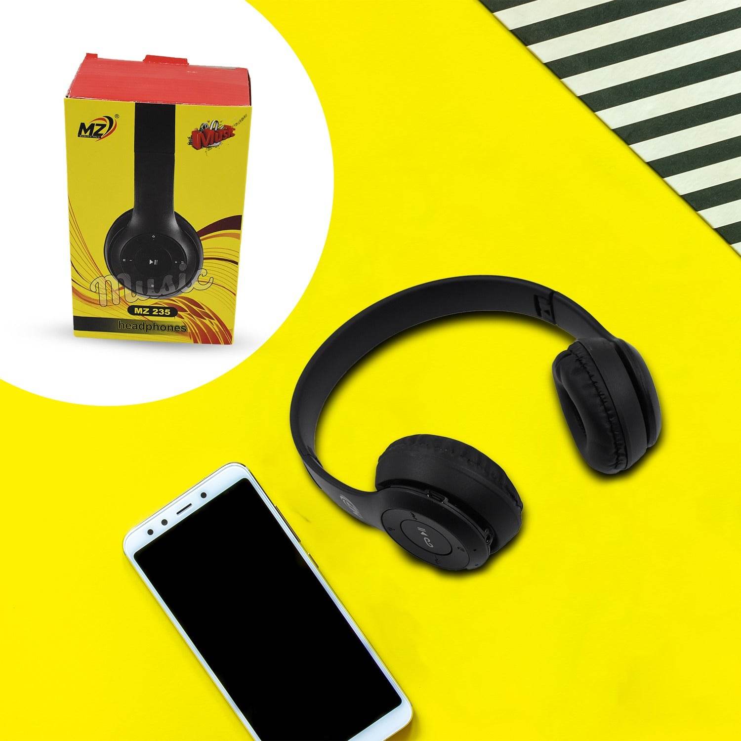 Wireless Headphone Over The Head Bluetooth Headset - 9XShoppy